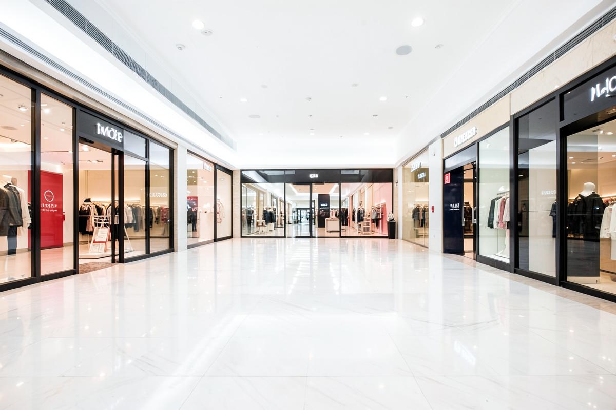 Retail space interior